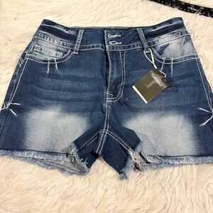 Flamingals Y2K stretchy shorts for summer size L CC13-36